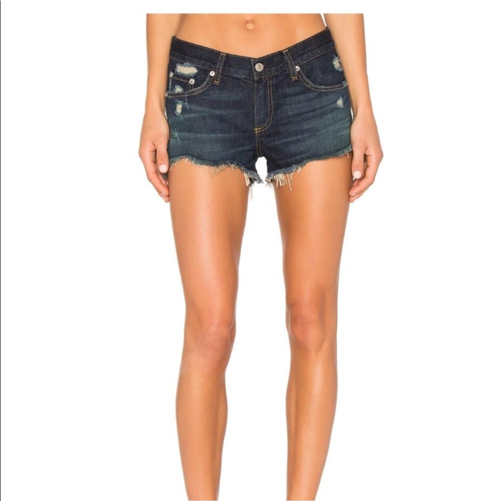 NWT Rag & Bone Dark Cutoff Shorts, Doris, sz 27. - Picture 1 of 7